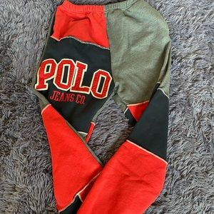 CUSTOM stitched Polo joggers